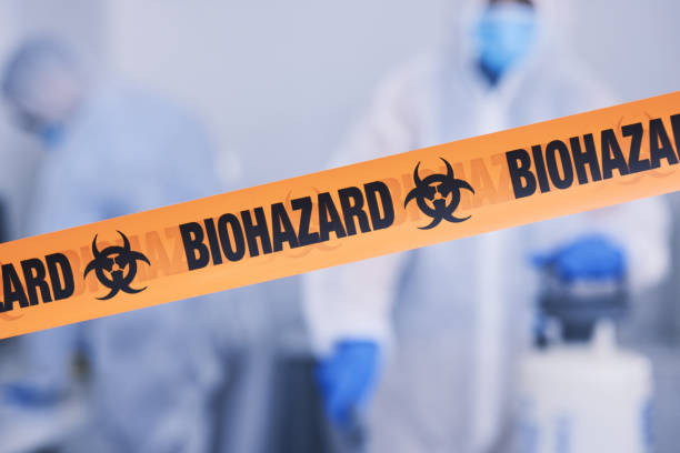 Professional Biohazard Cleanup technician working in Williamsburg, KY